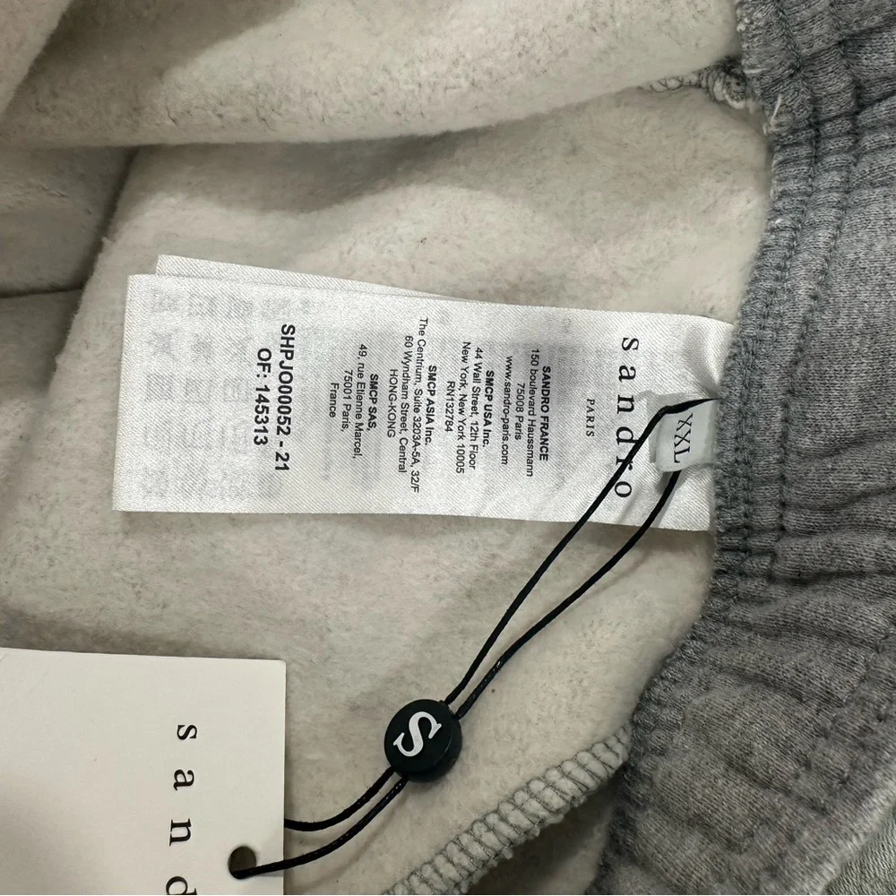 Sandro Paris Women's Gray Joggers - Retail $275 - Picture 6 of 11